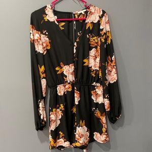 Floral Romper Size S